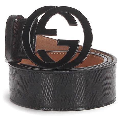 gucci interlock belt|gucci imprime belt.